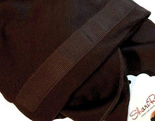 Brown Cotton Jersey Pre-tied Head-scarf Snood Tichel w/ Gorgeous Brown Trim (Brown trim - 276)