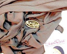 Pre-tied Head-scarf Versatile Ties Bandana Tichel Headwear Cotton in 26 Colors! (Clay - 178)