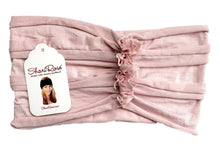 Champagne Pink Wide Soft Cotton Head-band Turban Hair-band Boho Chic Head-wrap ShariRose (Champagne pink - ch01)