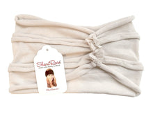 Beige Stretch Chunky Wide Head-band Hair-band Boho Chic Head-wrap (Cream - 058)