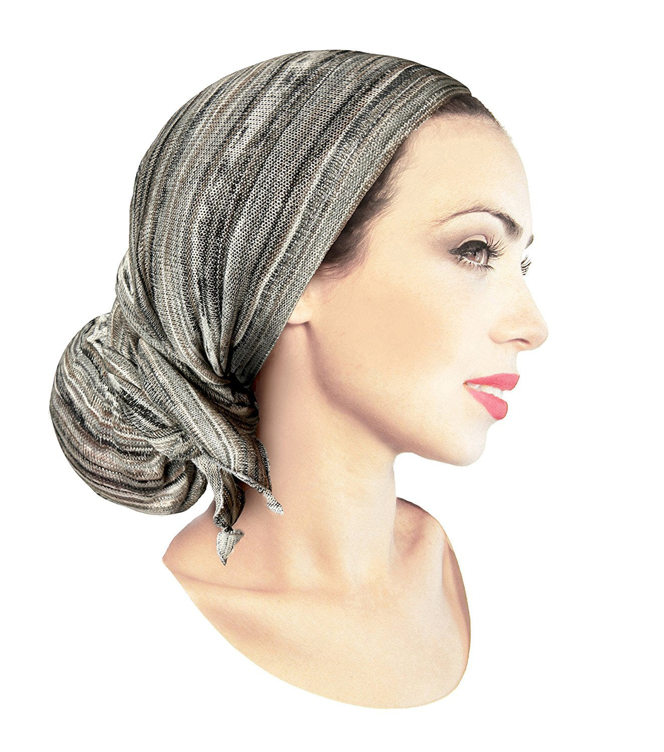 HEADBAND, LADIES, KNOT,BLK,UL